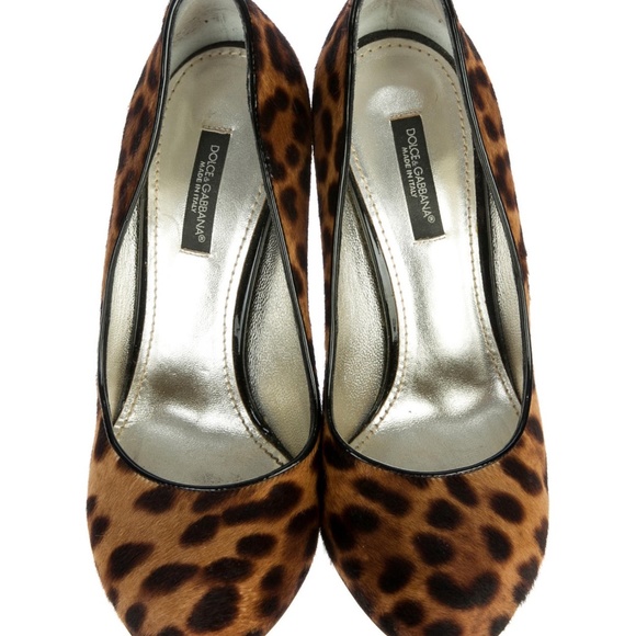 Dolce & Gabbana Ponyhair Heels 36 - Picture 2 of 5